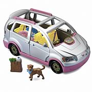 Loving Family Minivan Vehicle